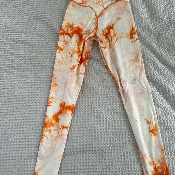 BARELY WORN Balance Athletica Leggings SM Orange - Picture 2 of 4